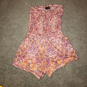 Sleeveless romper
