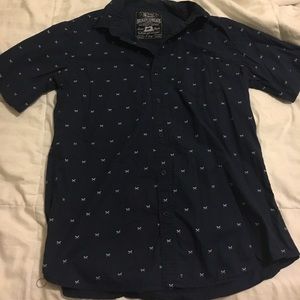 Short sleeve button down.