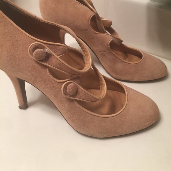 J. Crew Suede maryjanes (made in italy) - Picture 2 of 5