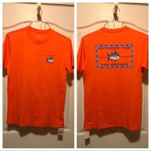 NWT!! Southern Tide Orange Shirt. Size small.