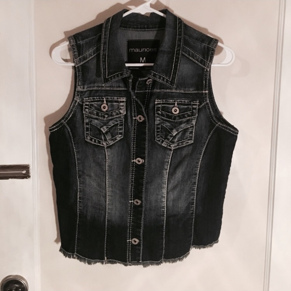 🍁🍂 Denim Vest