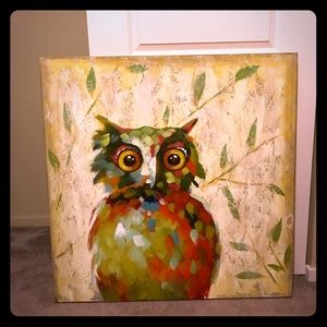 pier One Imports owl wall art