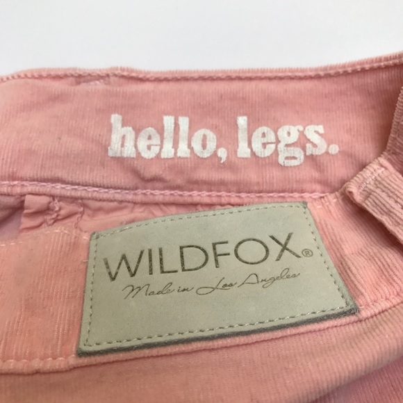 Wildfox Lara Mid Rise Cut Off Shorts with Pom Poms - Picture 5 of 8