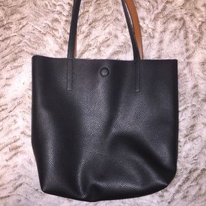 Black & Tan Reversible Bag