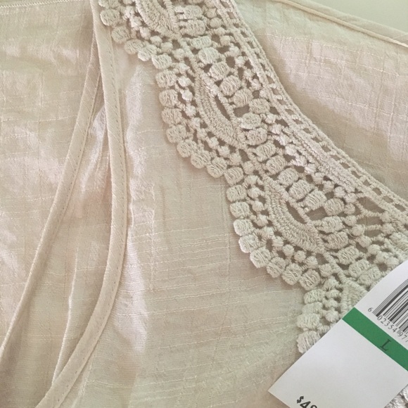 NWT BOHO Spense Tank w/detailed Embroidery Size L - Picture 5 of 8