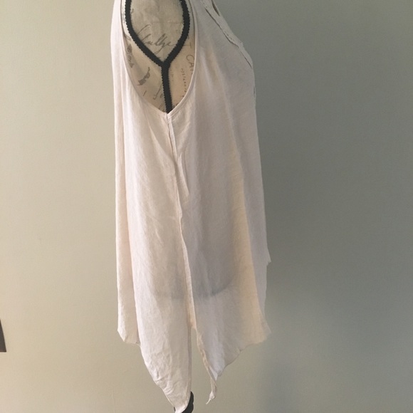 NWT BOHO Spense Tank w/detailed Embroidery Size L - Picture 7 of 8