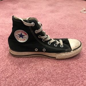 Black High Top Converse