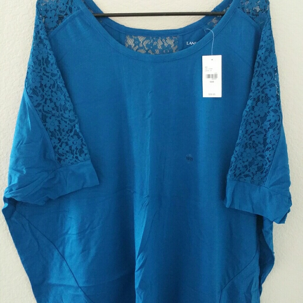 Lane Bryant - 3/4 sleeve blouse
