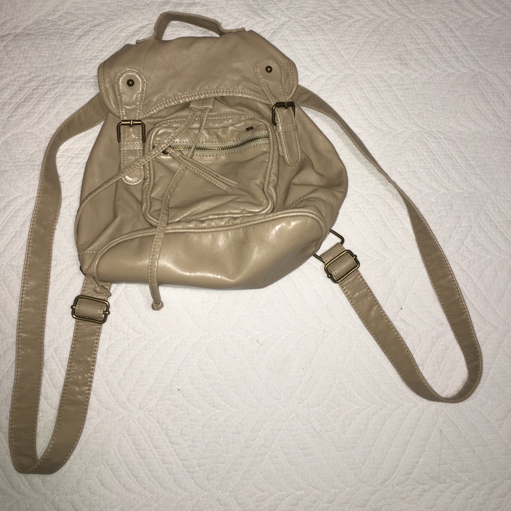 Leather Mini backpack