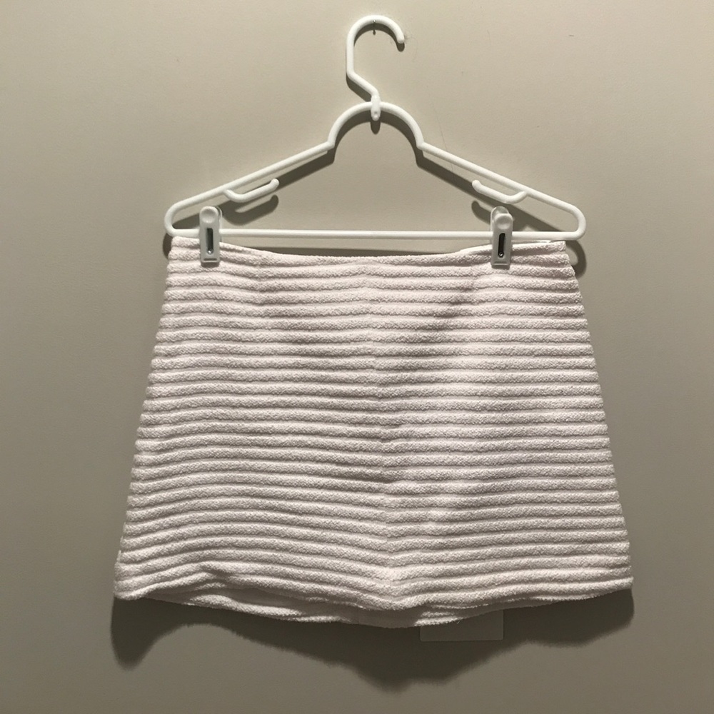 White Theory Mini Skirt Size 6