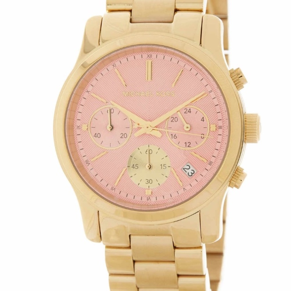 Michael Kors Gold Runway Watch