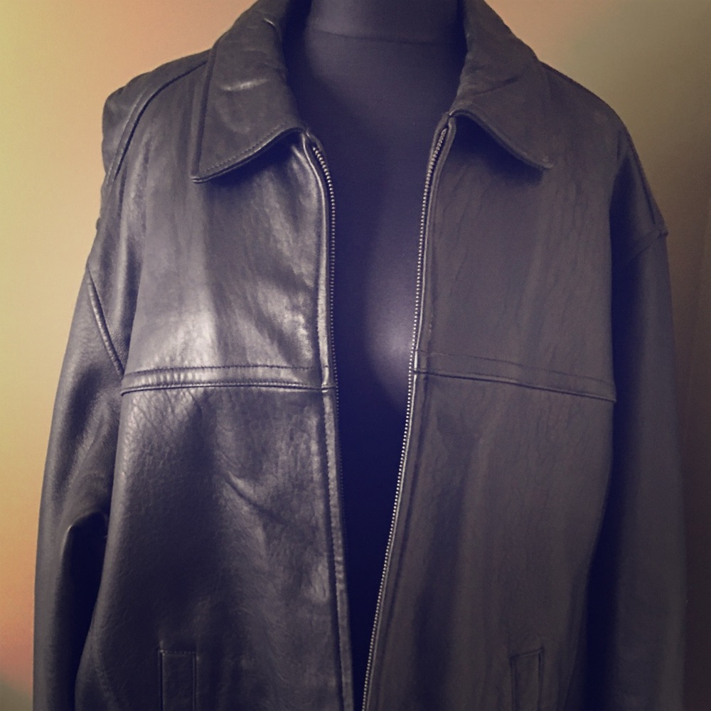 SOLD Men's Leather Jacket