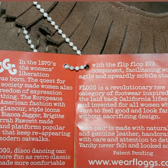 👠FLOGG PLATFORM SUEDE FRINGE BOOTS! NEW WITH TAGS 💘 - Picture 2 of 3