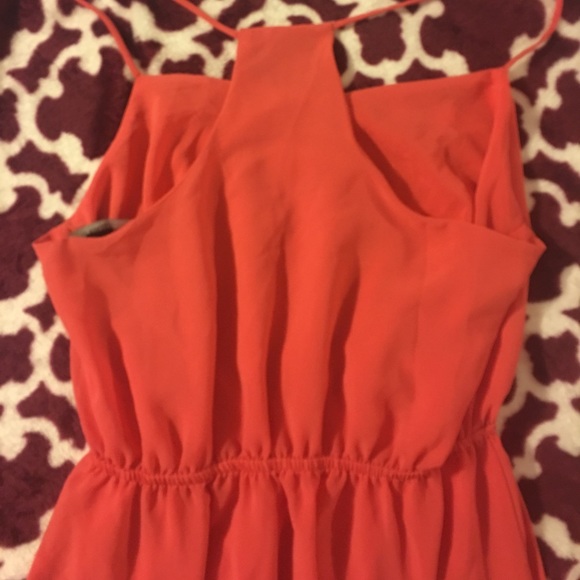 Orange Summer/Spring Dress - Picture 3 of 4