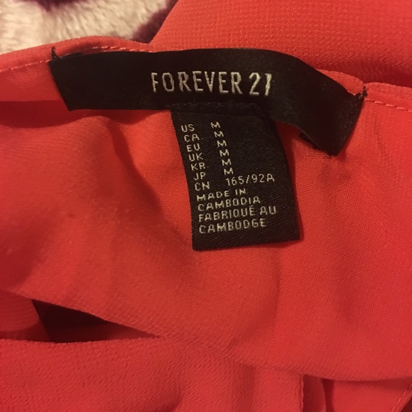 Orange Summer/Spring Dress - Picture 4 of 4