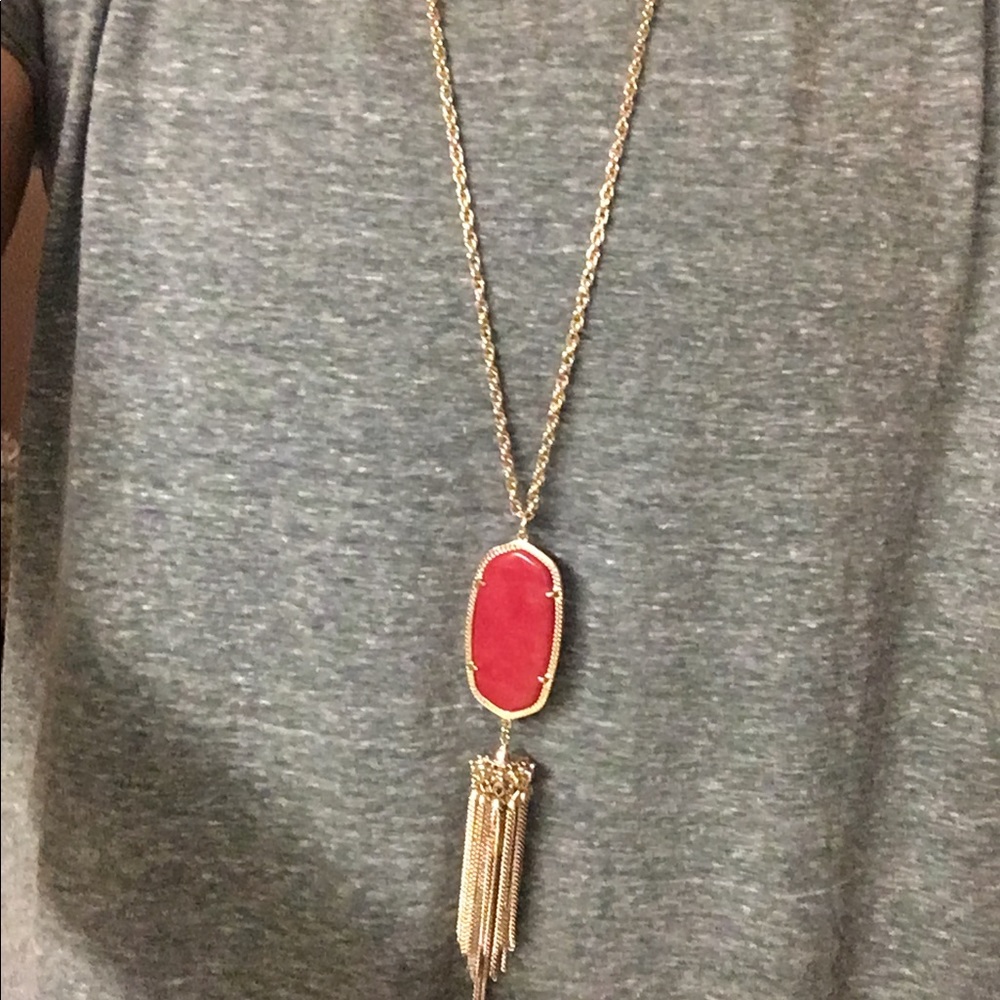 Authentic Kendra Scott Rayne tassel necklace