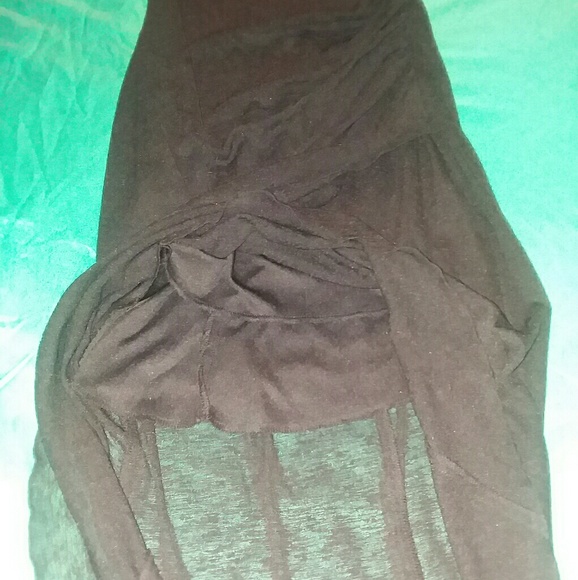 Sexy Fitted Strapless Midi Dress - Picture 4 of 6