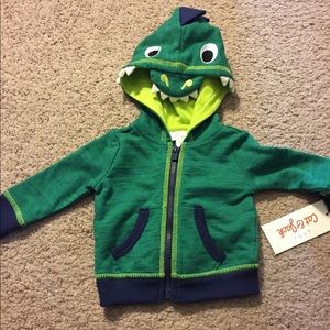 NB boys dinosaur jacket