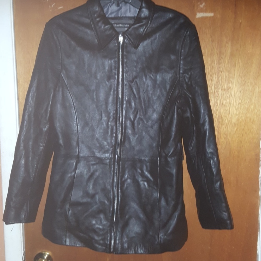 Leather jacket