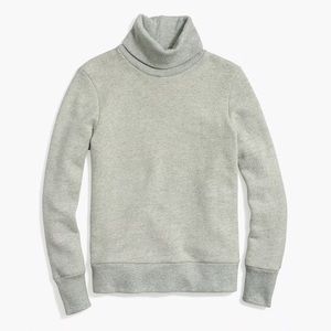 J. Crew relaxed turtleneck sweatshirt (new!)