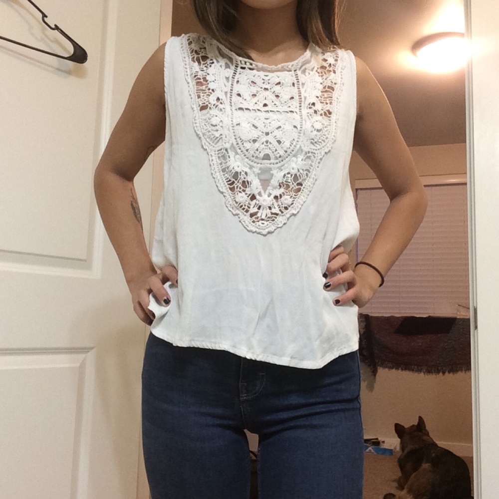 Cute boho top