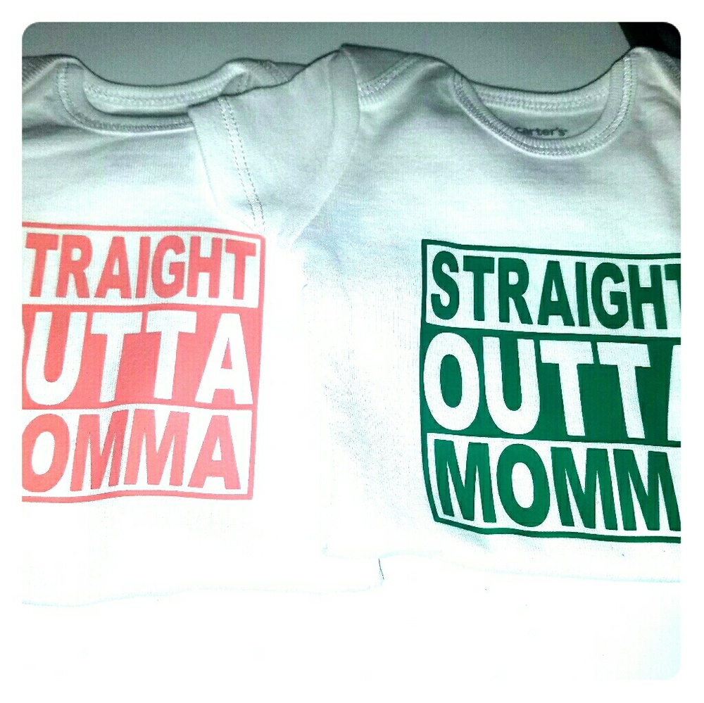 customed onsies..newborn 0-3mths