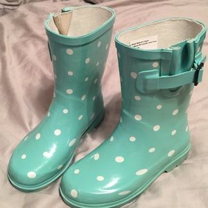 Girls rain boots size 13