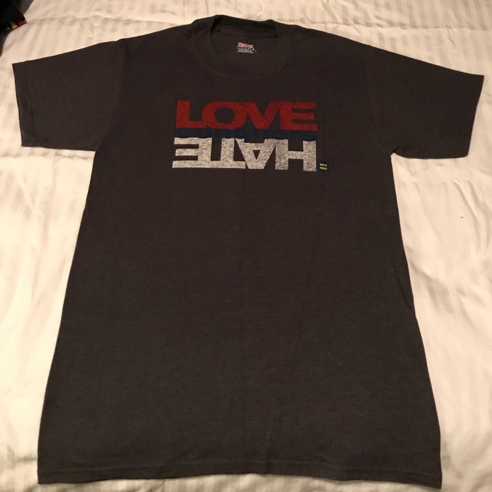 Love conquers hate