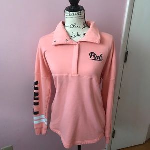 PINK Victoria's Secret Peach sweatshirt