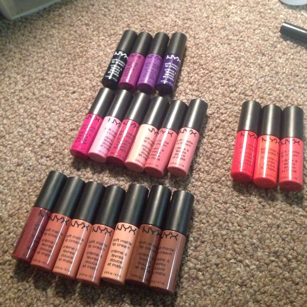 Mini Nyx Soft Matte Lip Cream Lot!