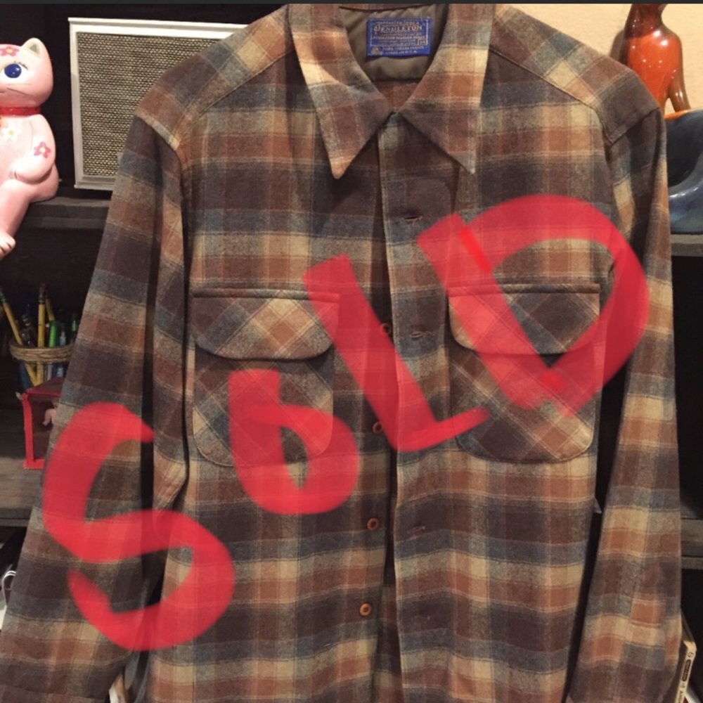 Vintage Brown Pendleton