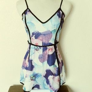 Watercolor romper