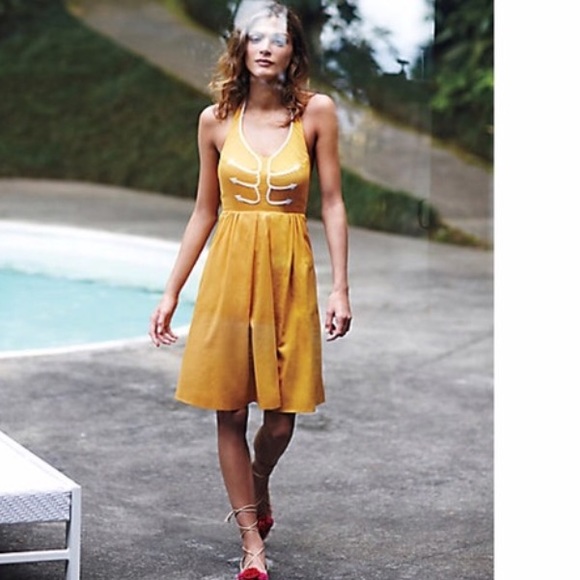 Anthropologie Dresses & Skirts - Anthropologie Floreat Anchors Aweigh Dress
