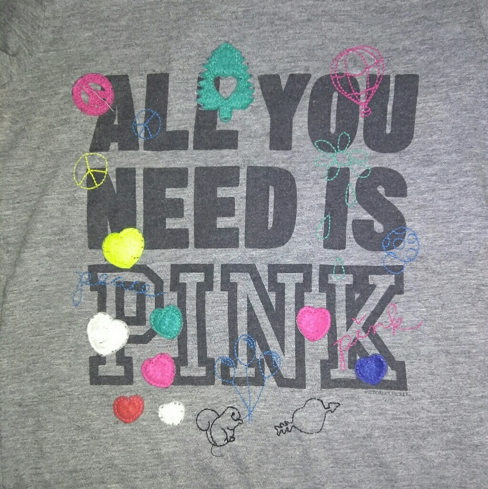 VS PINK tee