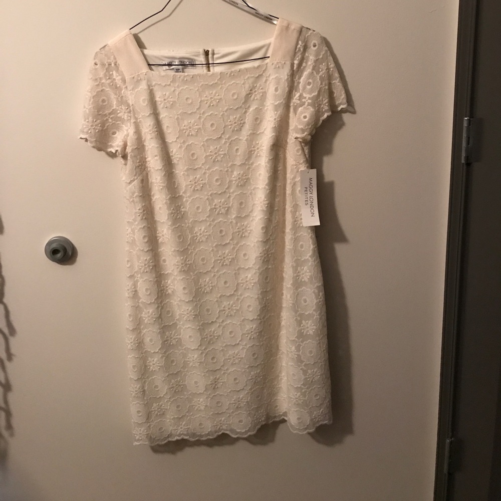 Beautiful white Maggy London dress