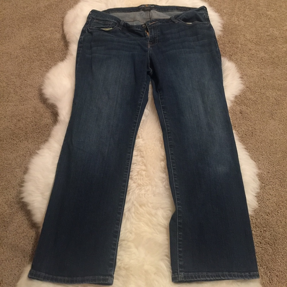 Lucky Brand Ginger Straight Leg