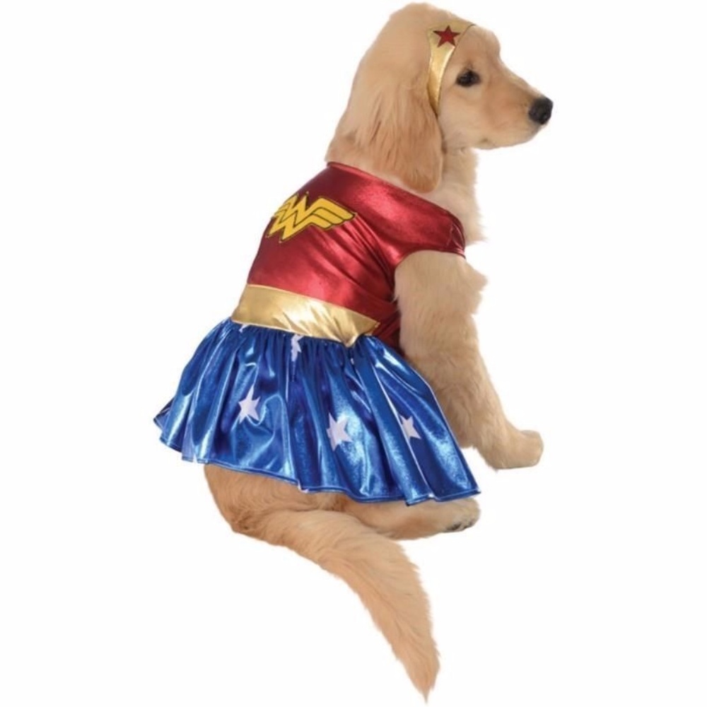 Wonder Woman Dog Halloween Costume