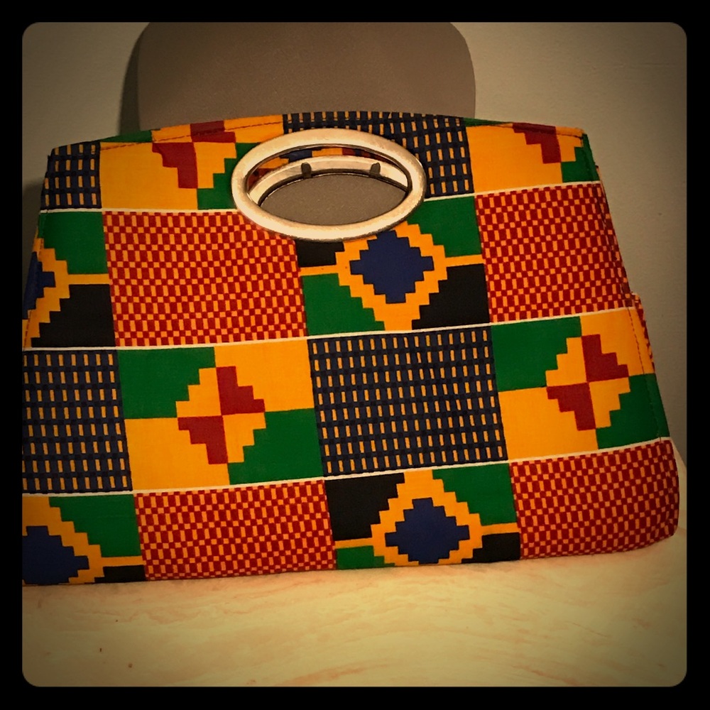 Kente Clutch