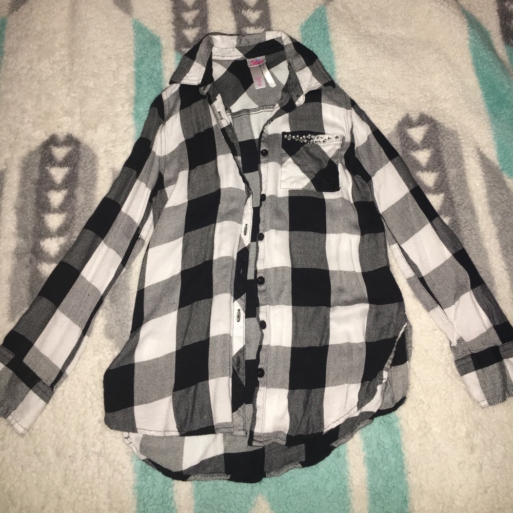 long sleeve button up shirt!