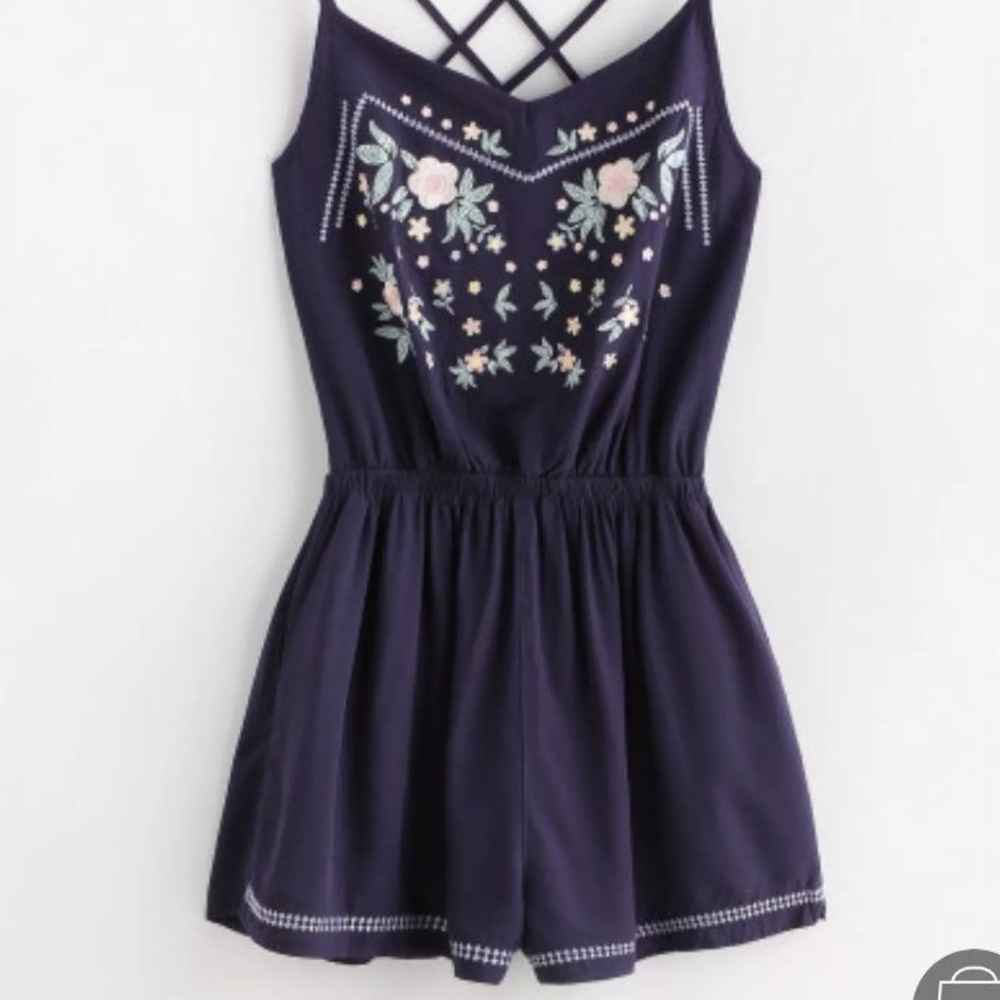 Floral Romper