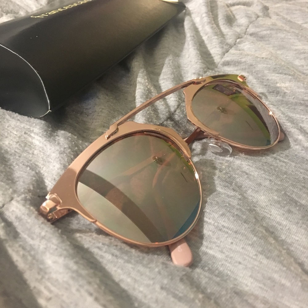 Brand new rose gold sunglasses