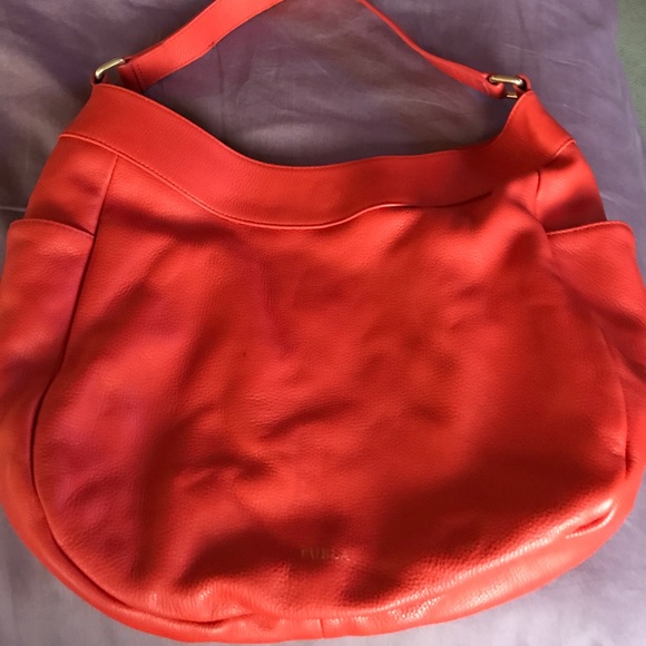 Furla handbag tangerine