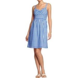 Old Navy Blue Gingham Dress