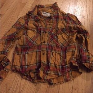 Cropped flannel