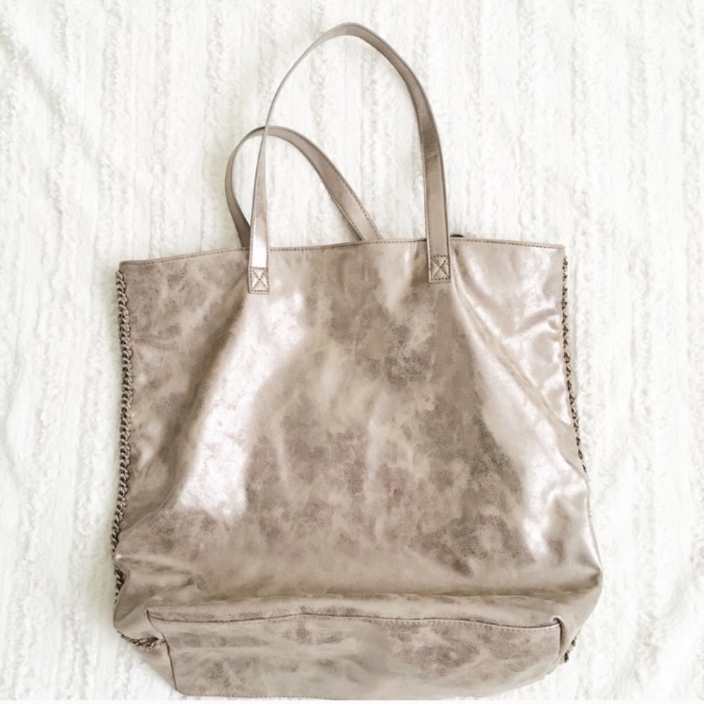✨FINAL PRICE✨AE Metallic Side Chain Tote