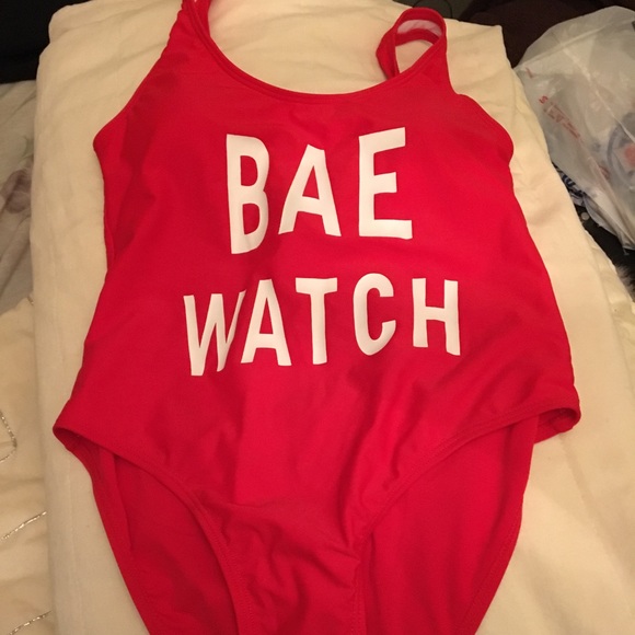 Other - Red bathing suit Never Worn size 8 priced at $10