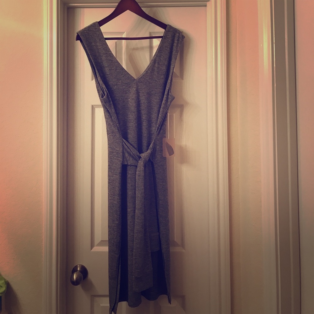 📍New 📍 Gray Maxi Sweatshirt Dress
