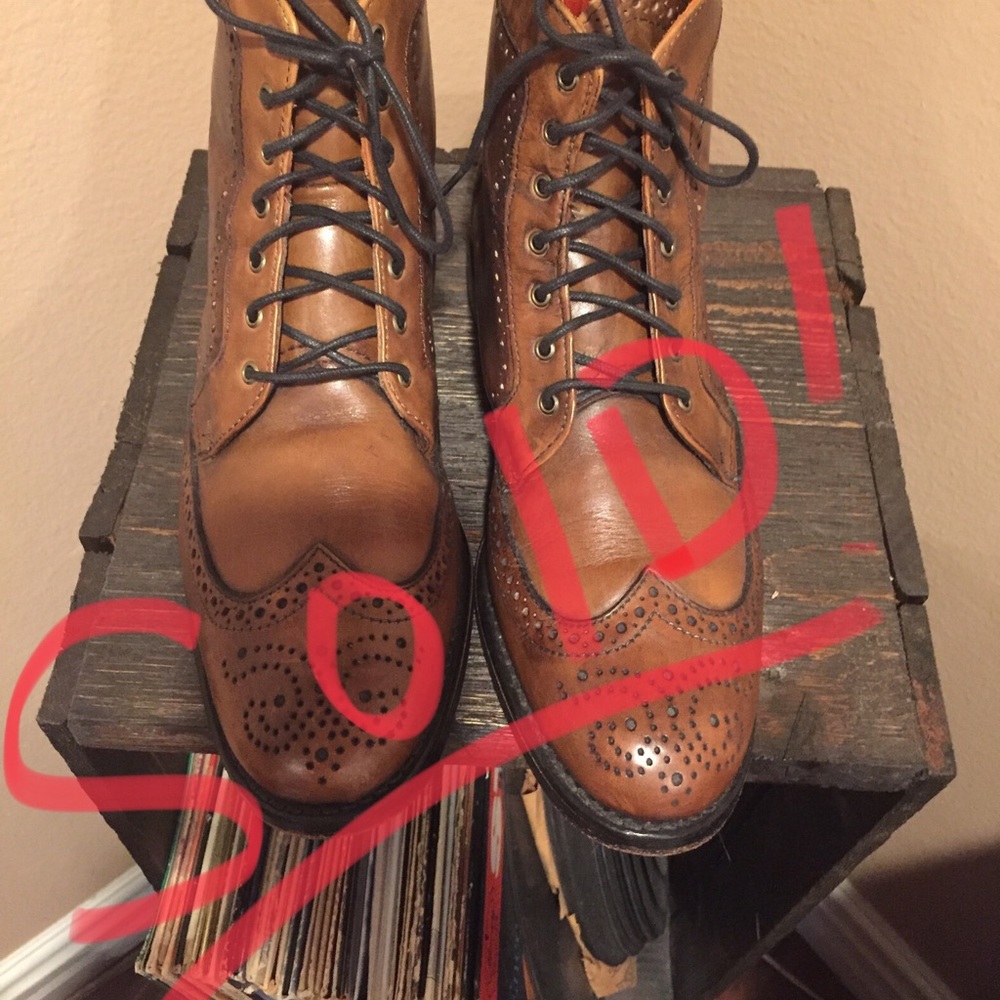Allen Edmonds Dalton Wingtip Dress Boots
