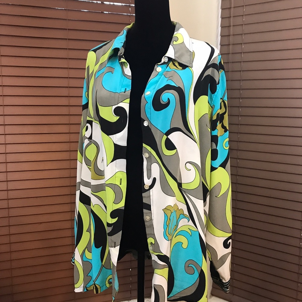 Silkland | Button Down | Size : 2X |