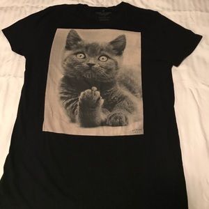 Cat tee